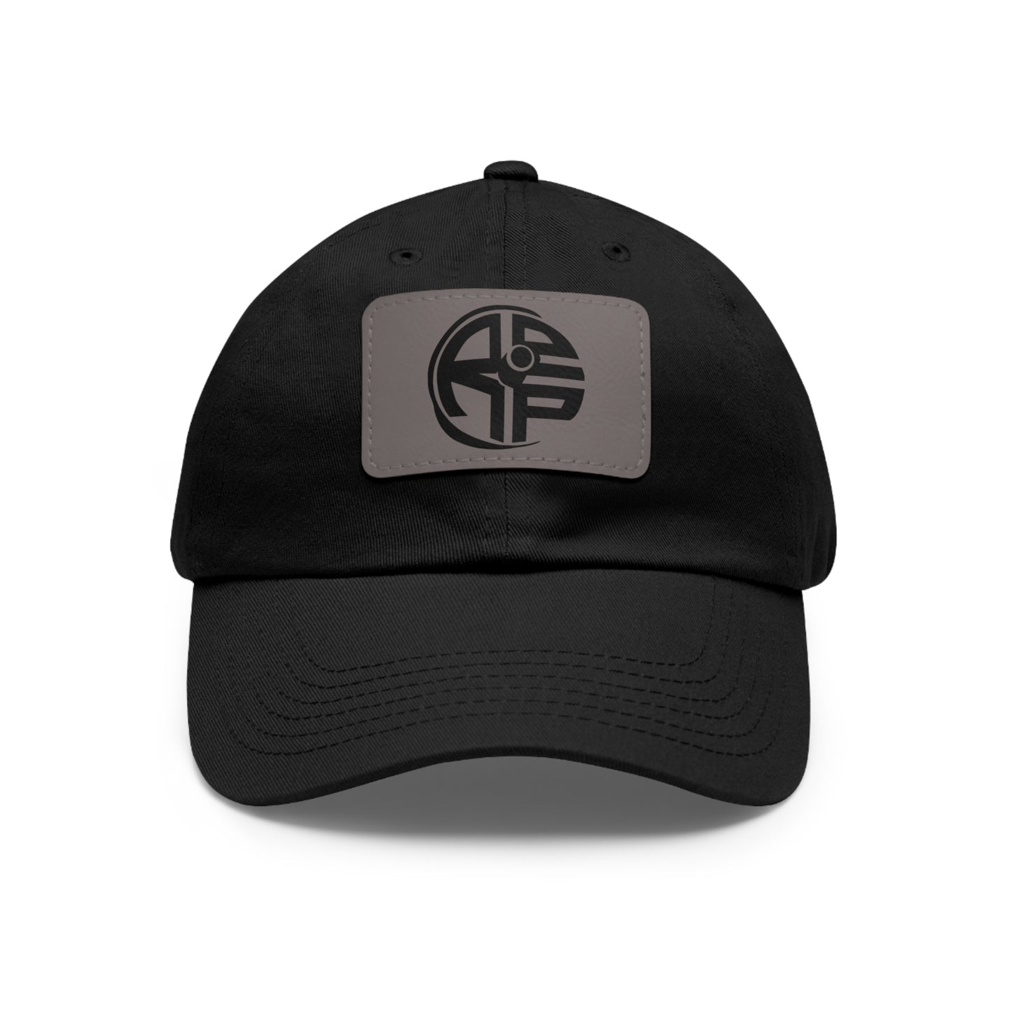 Rep It Dad Hat with Leather Patch