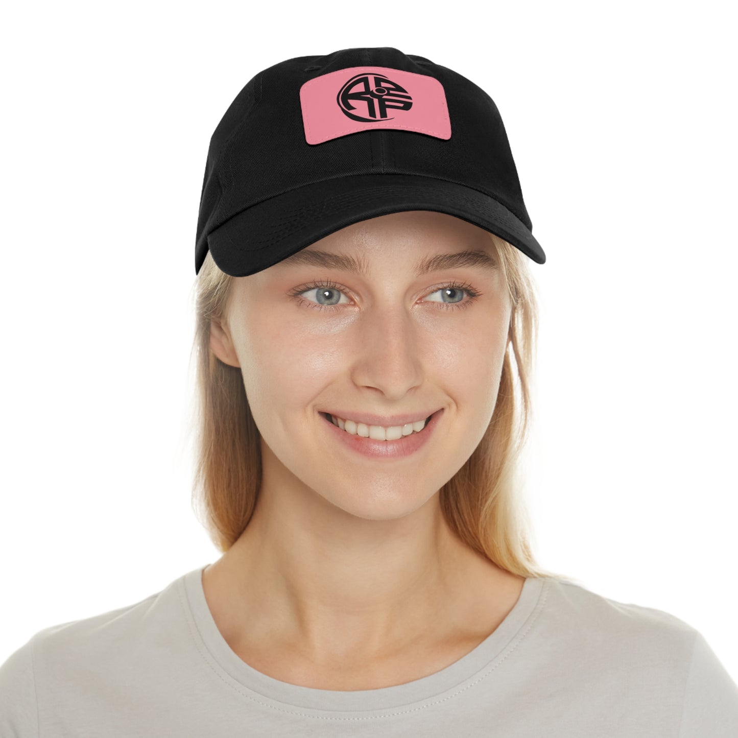 Rep It Dad Hat with Leather Patch