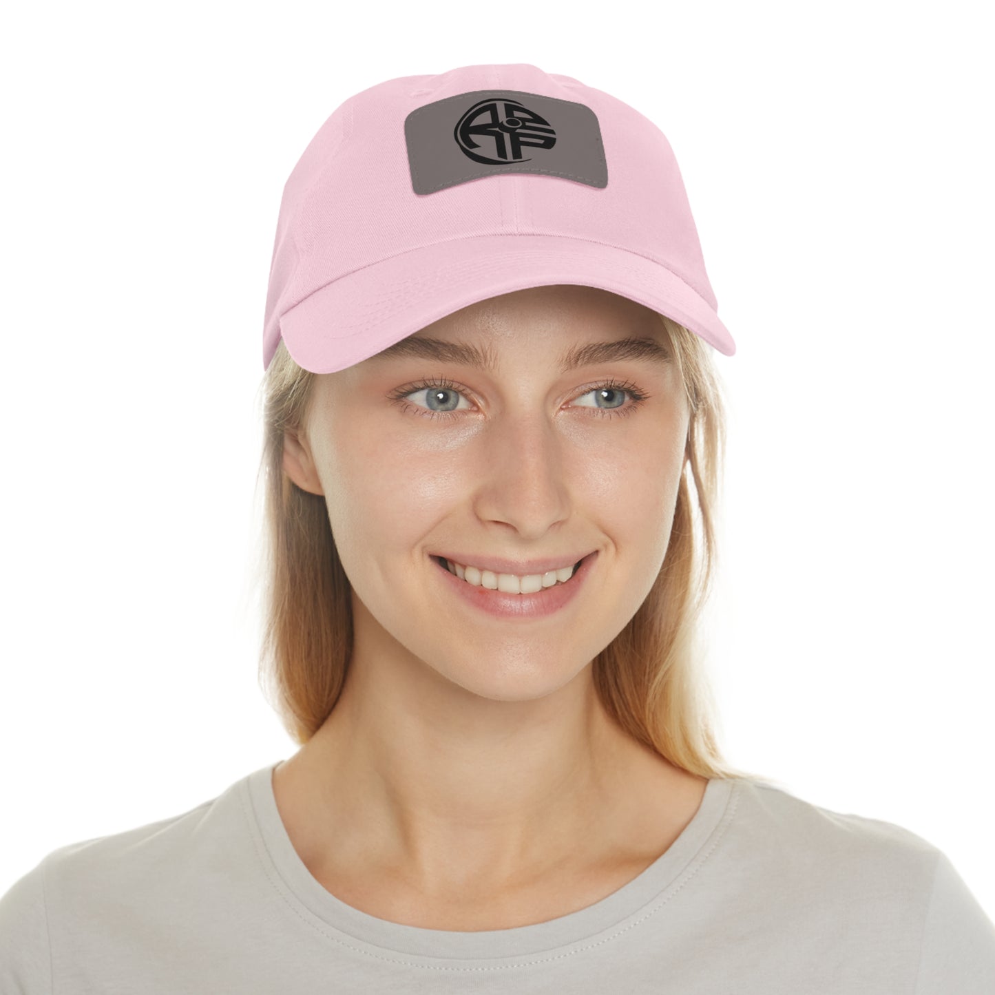 Rep It Dad Hat with Leather Patch
