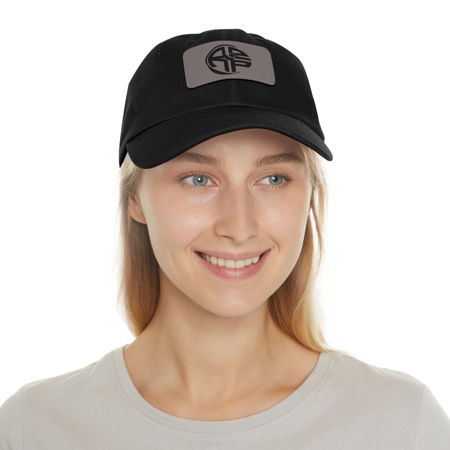 Rep It Dad Hat with Leather Patch