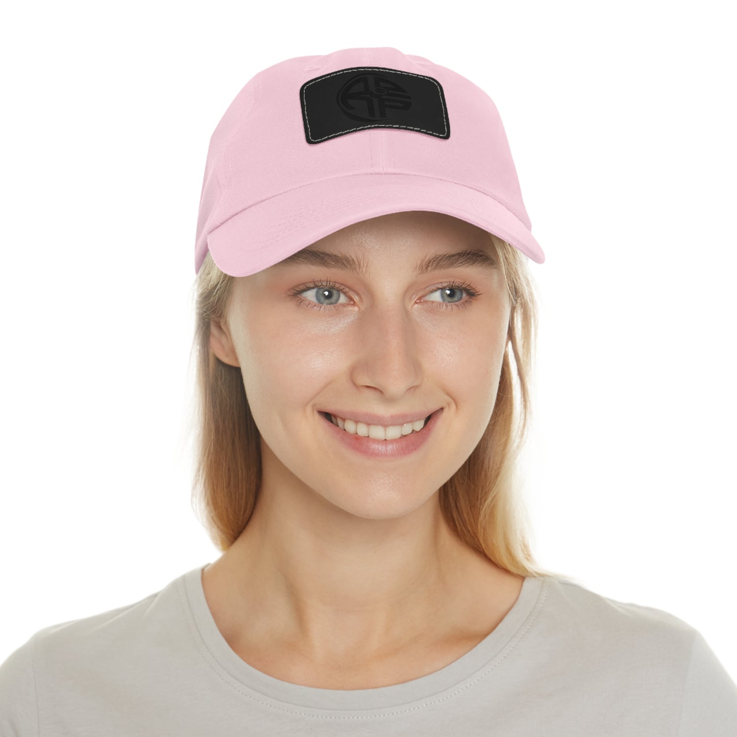 Rep It Dad Hat with Leather Patch