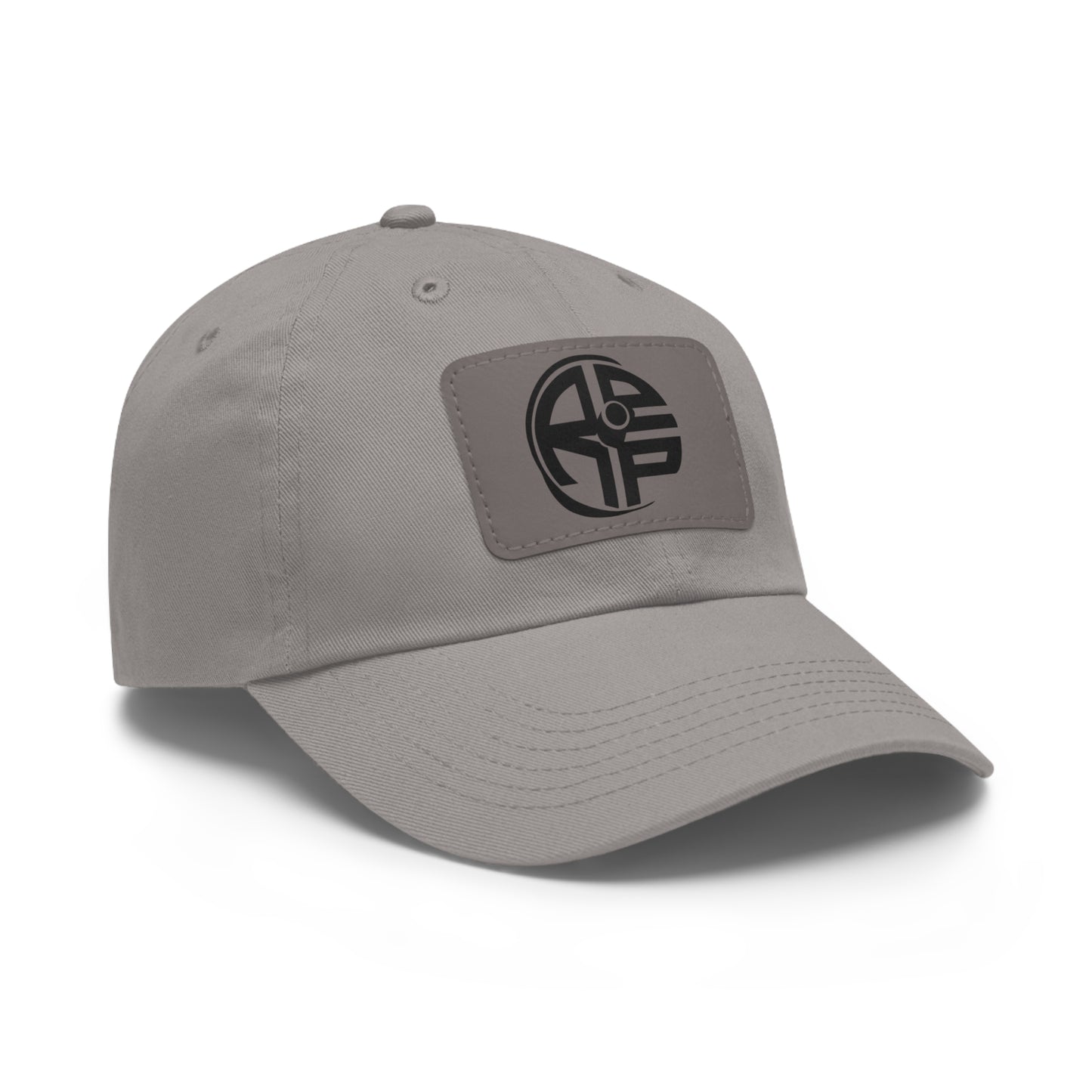 Rep It Dad Hat with Leather Patch
