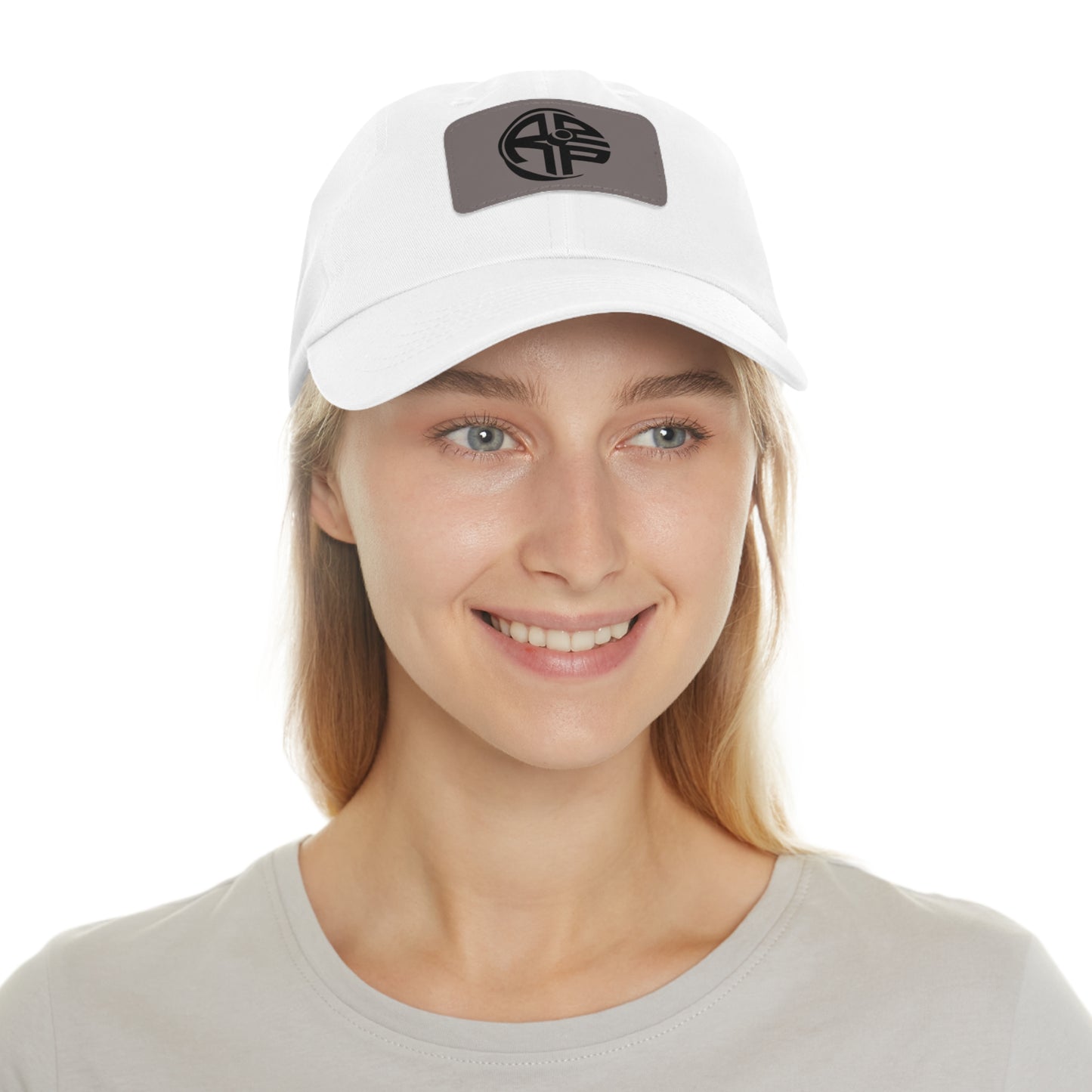 Rep It Dad Hat with Leather Patch