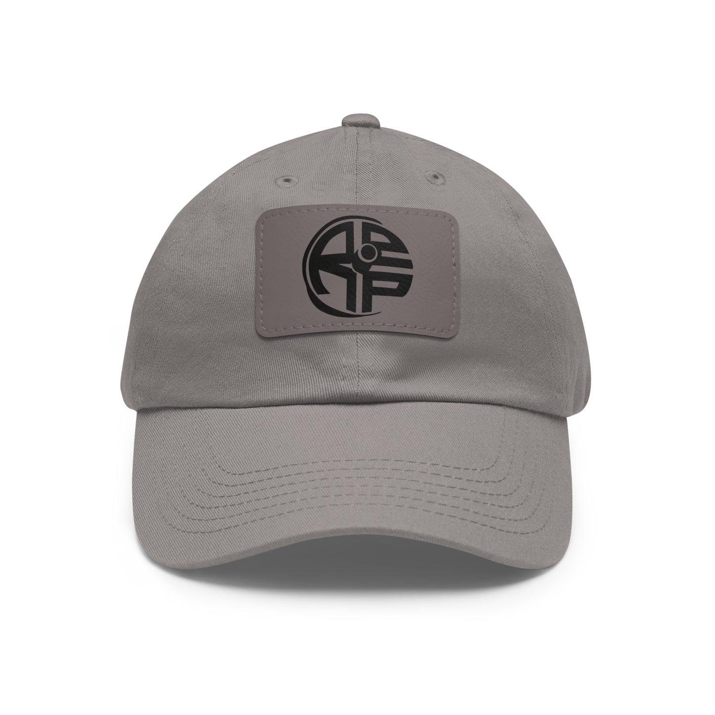 Rep It Dad Hat with Leather Patch