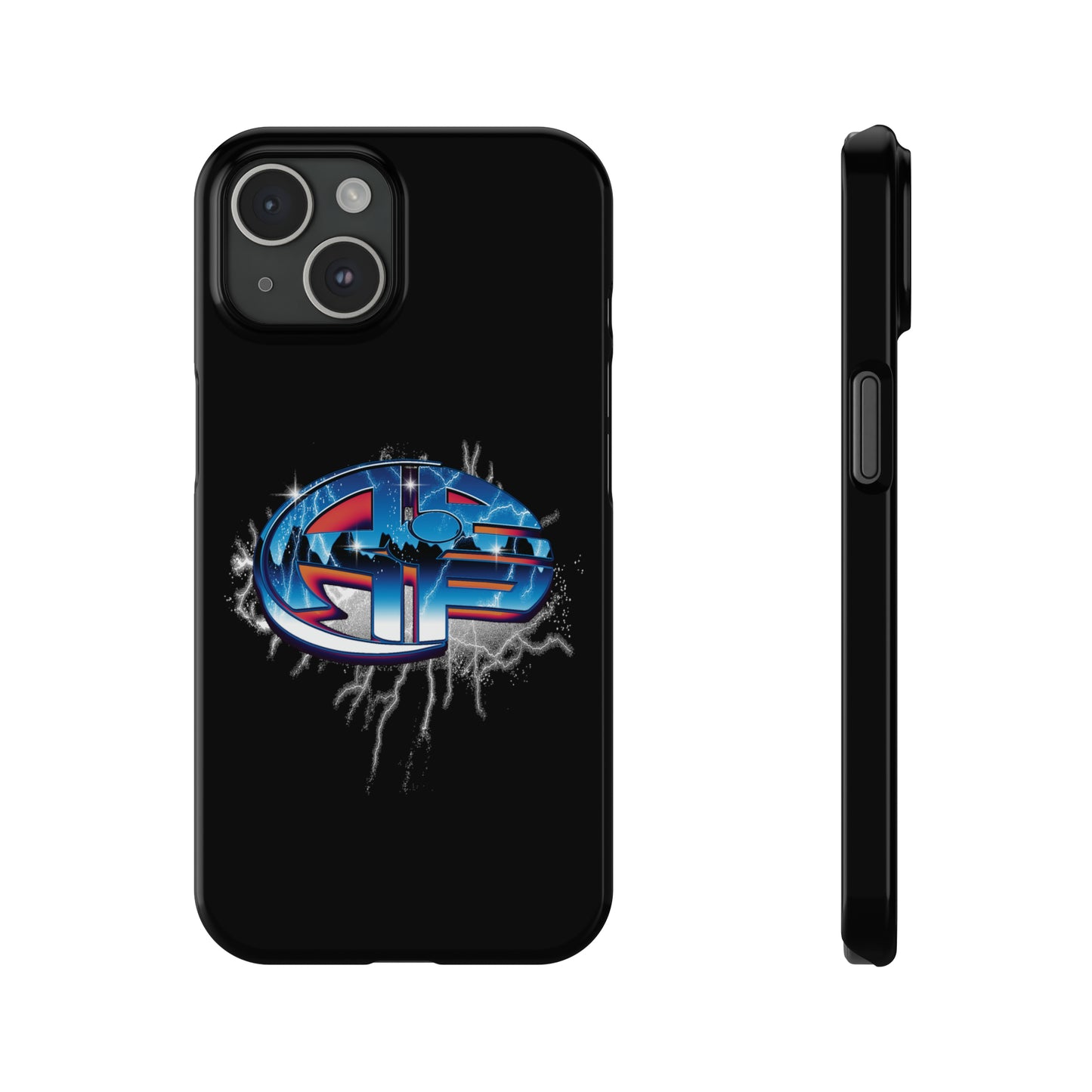Lightning Strike Slim Phone Cases
