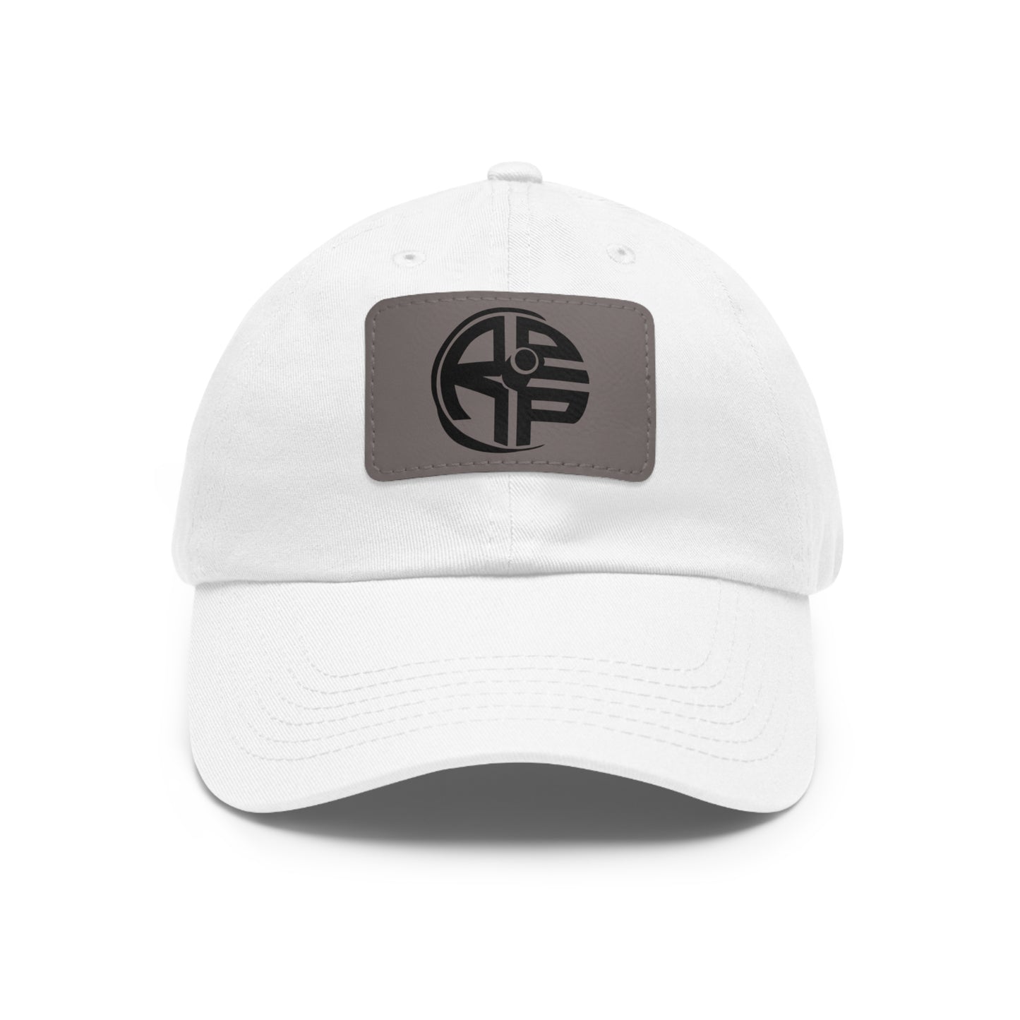 Rep It Dad Hat with Leather Patch