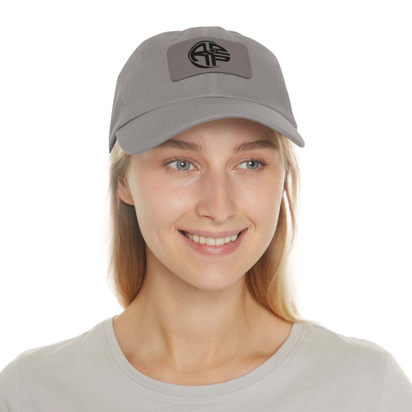 Rep It Dad Hat with Leather Patch
