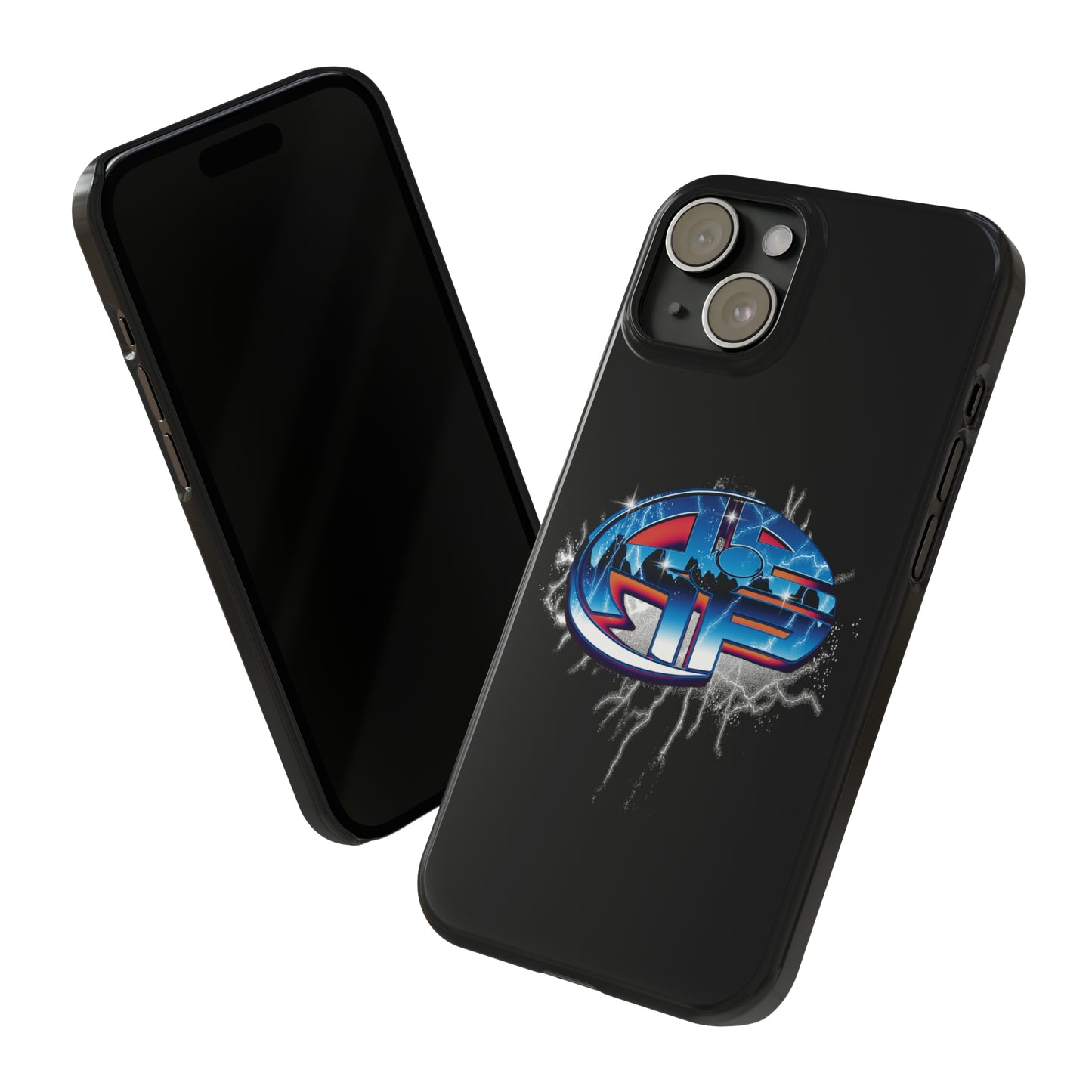 Lightning Strike Slim Phone Cases