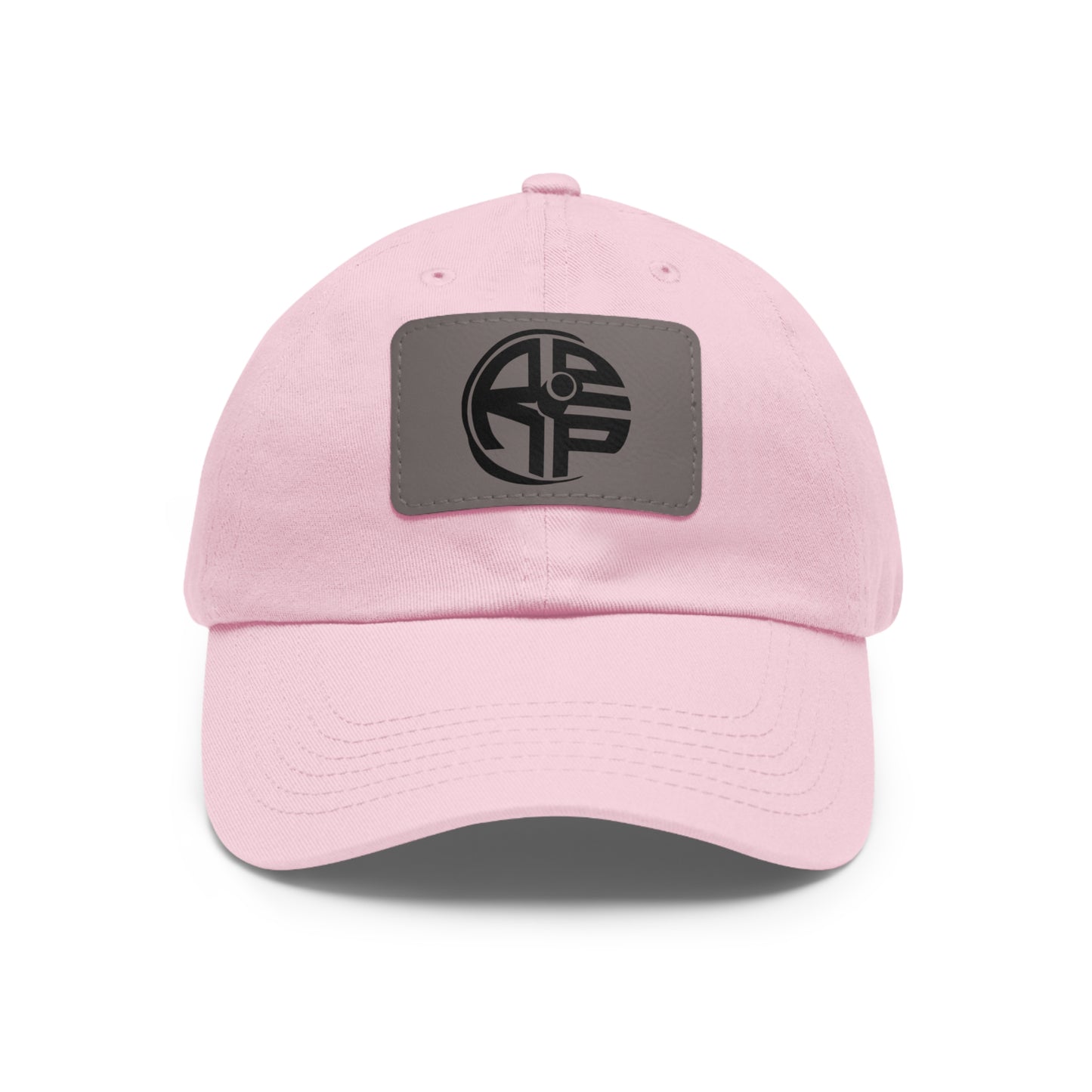 Rep It Dad Hat with Leather Patch