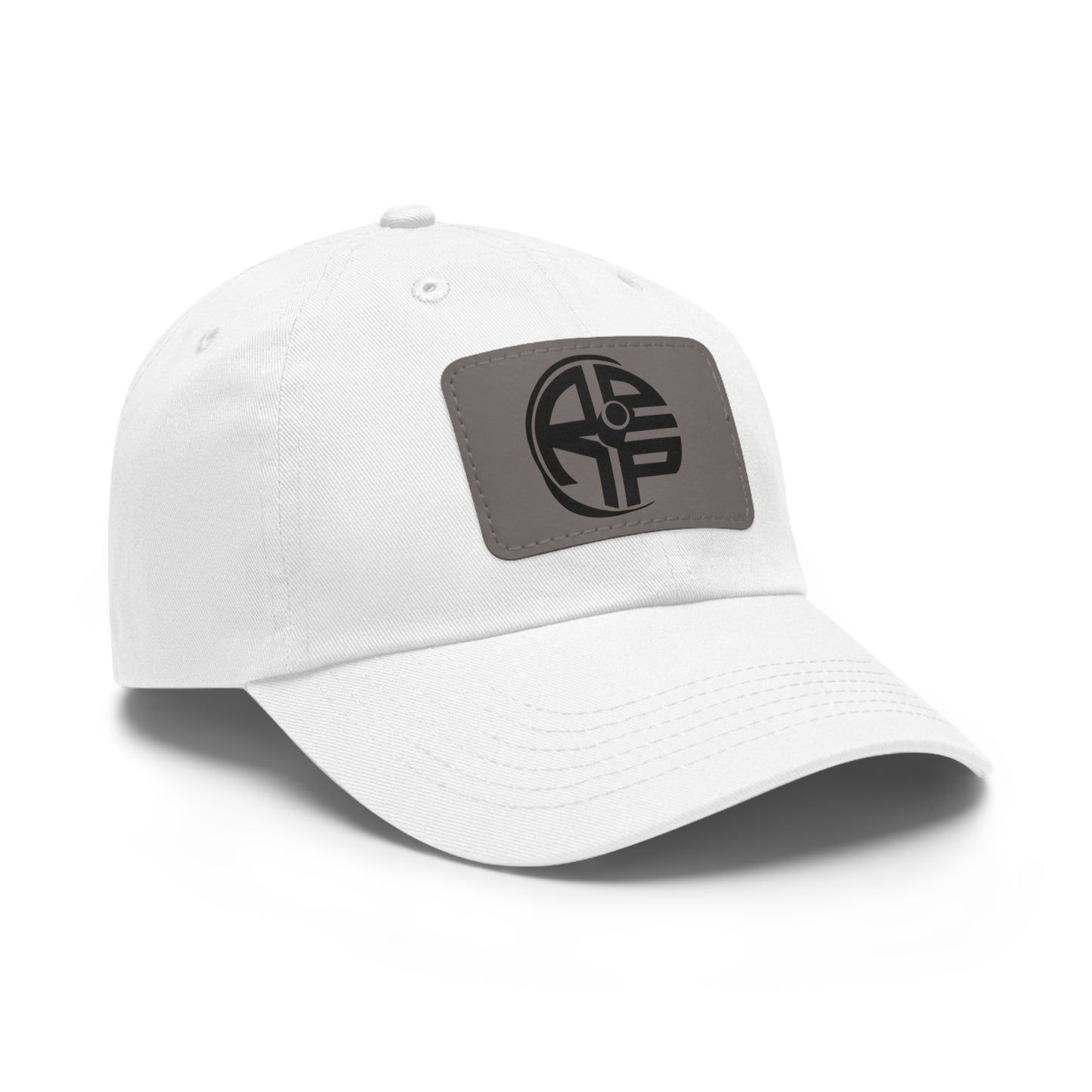 Rep It Dad Hat with Leather Patch